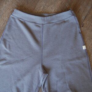 Vuori Gray Waffle Knit Wide Leg Pants – Women’s Small